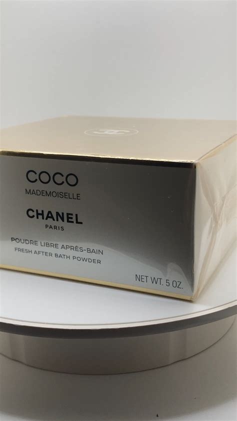 perfumed body powder chanel|chanel coco mademoiselle bath powder.